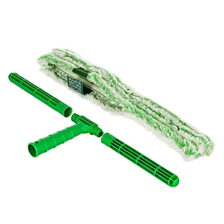 Unger® Monsoon Plus StripWasher Complete with Green Plastic Handle, Green/White Sleeve, 18″ Wide Sleeve, 10/Carton